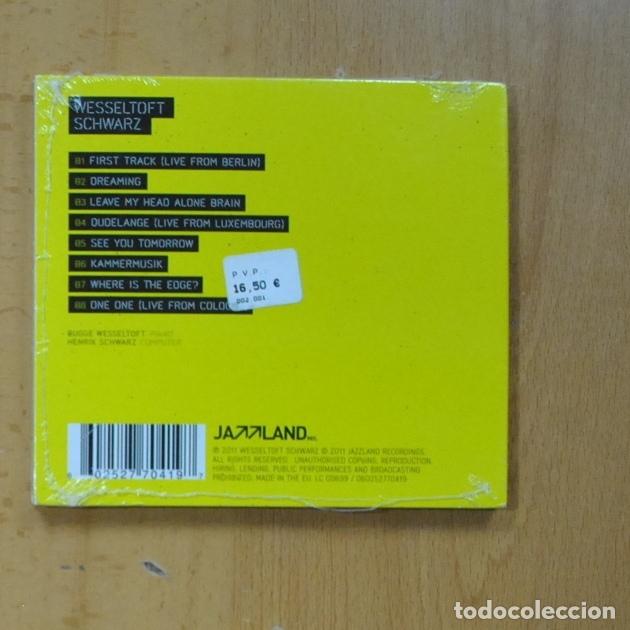 CDs de m&uacute;sica: WESSELTOFT SCHWARZ - DUO - CD - Foto 2