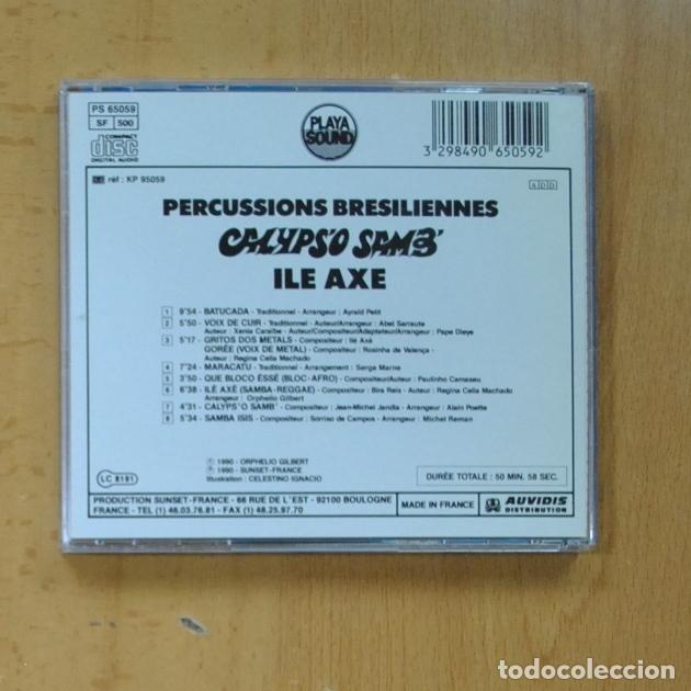 CDs de m&uacute;sica: ILE AXE - CALYPS&acute;O SAMB - CD - Foto 2