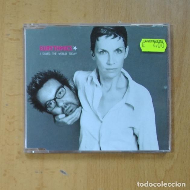 CDs de m&uacute;sica: EURYTHMICS - I SAVED THE WORLD TODAY - CD SINGLE - Foto 1