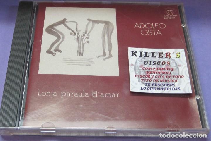 CDs de m&uacute;sica: Adolfo Osta - Lonja Paraula damar - CD - Foto 1