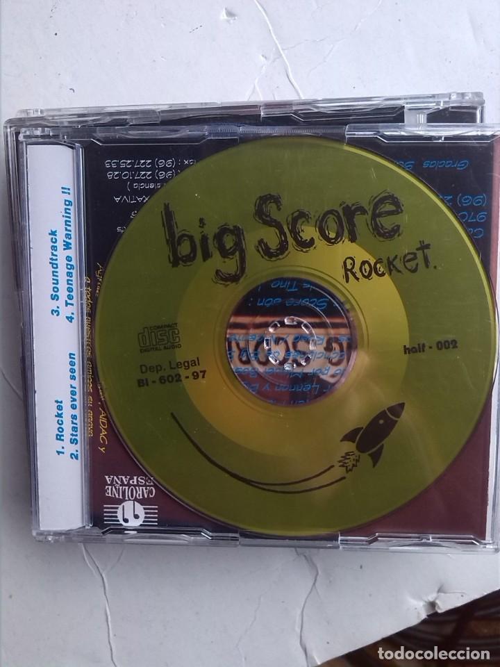 CDs de m&uacute;sica: BIG SCORE - ROCKET CD SINGLE INDIE - Foto 2