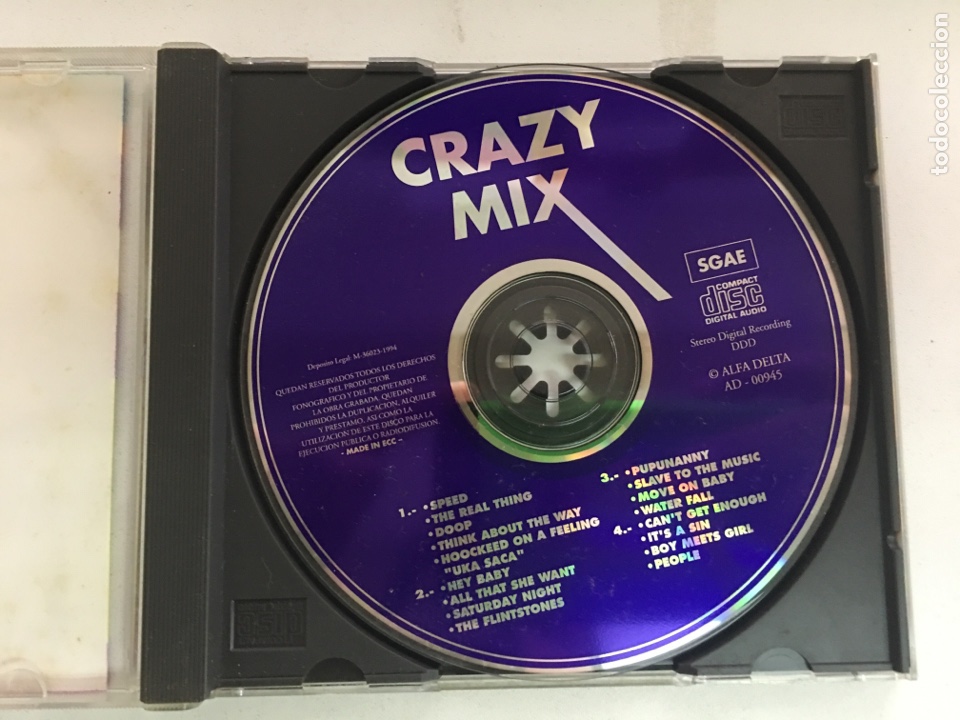 CDs de m&uacute;sica: CD CRAZY MIX - Foto 2