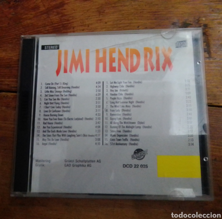 CDs de m&uacute;sica: CD Jimi Hendrix come on - Foto 1