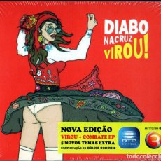 CDs de Música: DIABO NA CRUZ ‎– VIROU! - CD+CD EP - DIGIPACK PRECINTADO. Lote 345973078