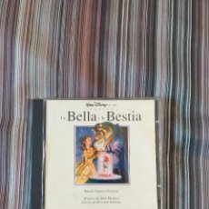 CDs de Música: CD BSO LA BELLA Y LA BESTIA WALT DISNEY 1992 ALAN MENKEN MICHELLE SERAFÍN ZUBIRI. Lote 392132274