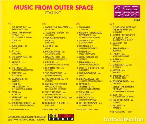 CDs de m&uacute;sica: Star Inc - Music From Outer Space - 4x CD - Foto 2