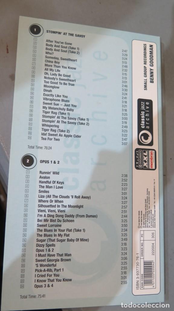 CDs de m&uacute;sica: 3 CD. SMALL GROUP. GOODMAN - Foto 2