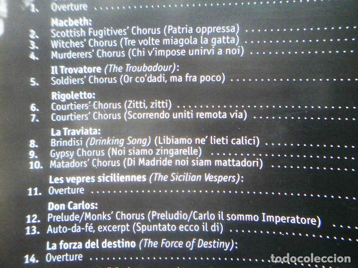 CDs de m&uacute;sica: CD High Definition Classics: Verdi - Choirs and Overtures. - Foto 2