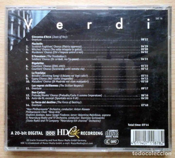 CDs de m&uacute;sica: CD High Definition Classics: Verdi - Choirs and Overtures. - Foto 4