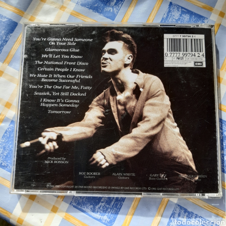 CDs de m&uacute;sica: Morrissey - Your arsenal - Foto 2