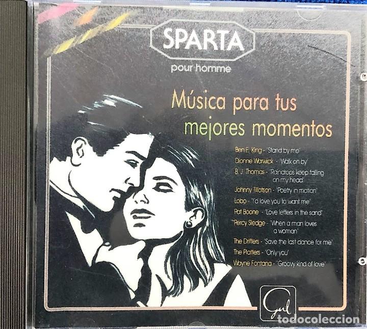 CDs de m&uacute;sica: M&uacute;sica para tus mejores momentos (Sparta pour homme) CD
