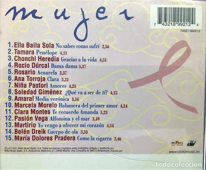 CDs de m&uacute;sica: Various ● Mujer ● CD, Album - Foto 2