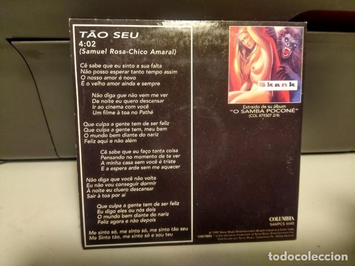 CDs de m&uacute;sica: CD SINGLE SKANK : TAO SEU - Foto 2
