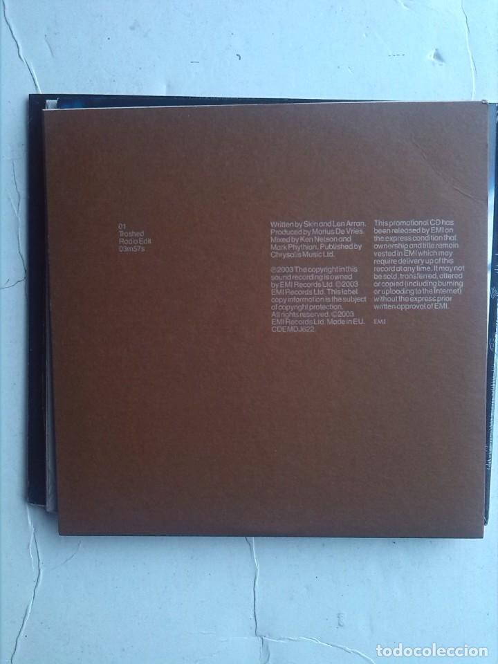 CDs de m&uacute;sica: Skin &ndash; Trashed (Radio Edit) CD SINGLE PROMO - Foto 2
