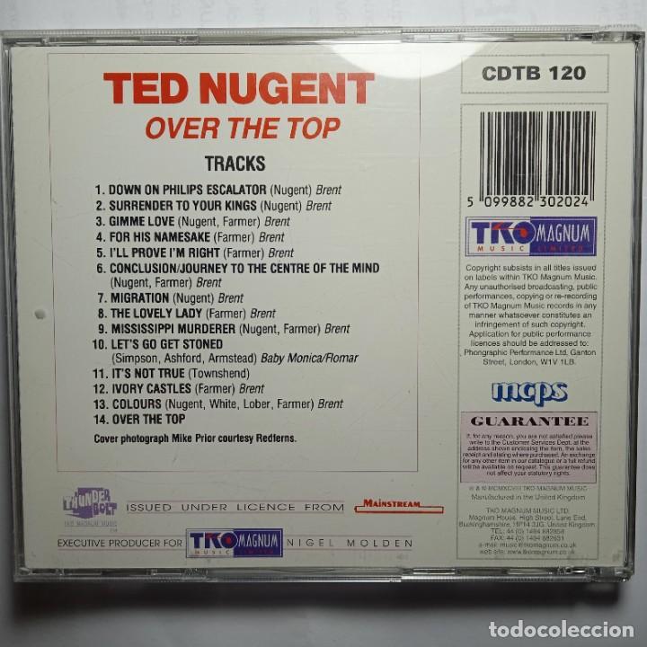 CDs de m&uacute;sica: TED NUGENT-OVER THE TOP - Foto 2