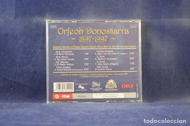 CDs de m&uacute;sica: ORFE&Oacute;N DONOSTIARRA &lrm;- 1897-1997 - CD - Foto 2
