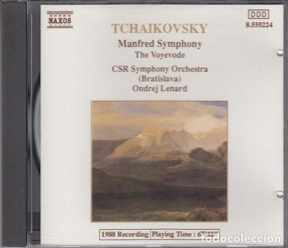 CDs de m&uacute;sica: TCHAIKOVSKY - MANFRED SYMPHONY - ONDREJ LENARD - CD - Foto 1