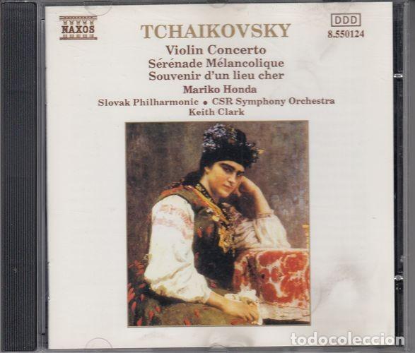 CDs de m&uacute;sica: TCHAIKOVSKY - VIOLIN CONCERTO - KEITH CLARK - CD - Foto 1