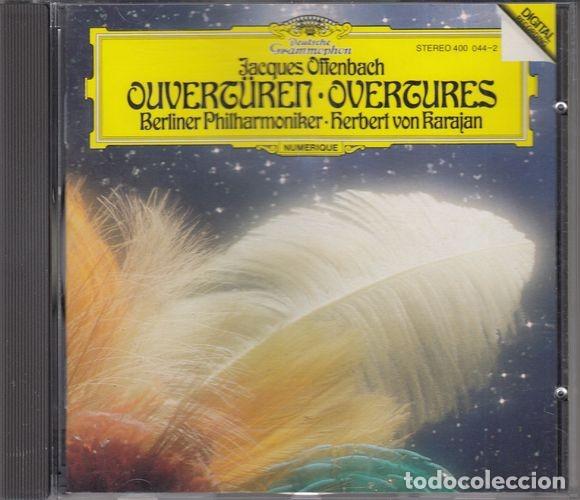 Music CDs: OFFENBACH OVERTUREN - KARAJAN - CD DEUTSCHE GRAMOPHON C-22