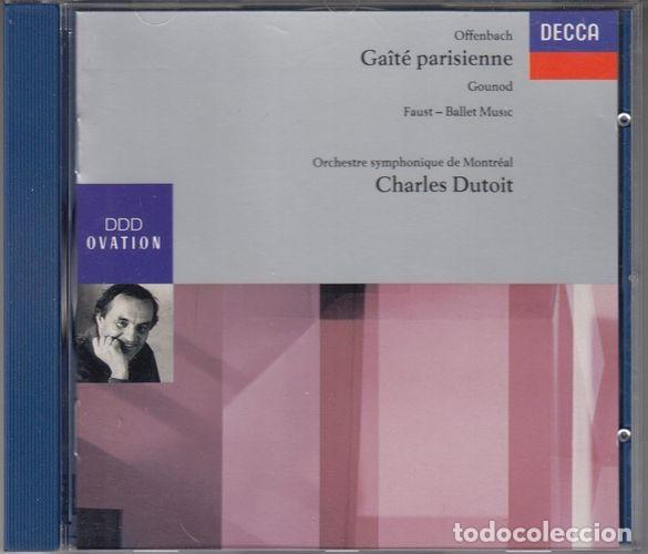 CDs de m&uacute;sica: OFFENBACH - GAITE PARISIENNE - CHARLES DUTOIT - CD DECCA - Foto 1