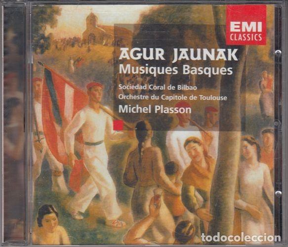 CDs de M&uacute;sica: AGUR JAUNAK - MUSIQUES BASQUES - MICHEL PLASSON - CD C-24