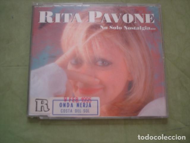 CDs de m&uacute;sica: Rita Pavone No Solo Nostalgia... (cd-single+3) - Foto 1