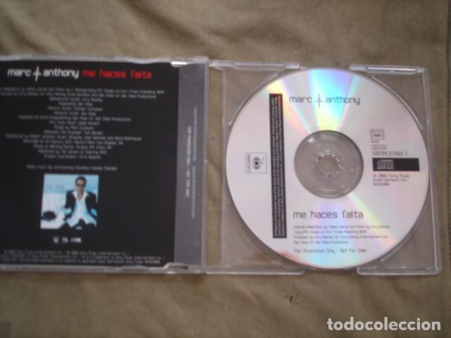 CDs de m&uacute;sica: Marc Anthony &lrm; Me Haces Falta (cd-single) - Foto 2
