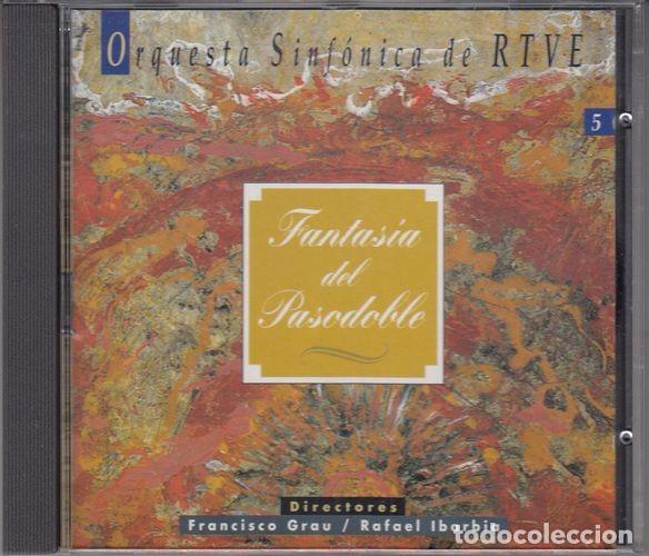 CDs de M&uacute;sica: FANTASIA DEL PASODOBLE - FRANCISCO GRAU Y RAFAEL IBARBIA - ORQUESTA SINFONICA DE RTVE - CD C-23
