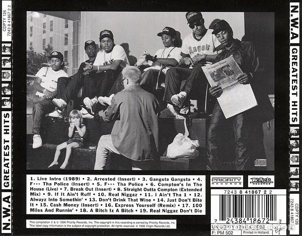 CDs de m&uacute;sica: N.W.A. - Greatest Hits - Foto 2
