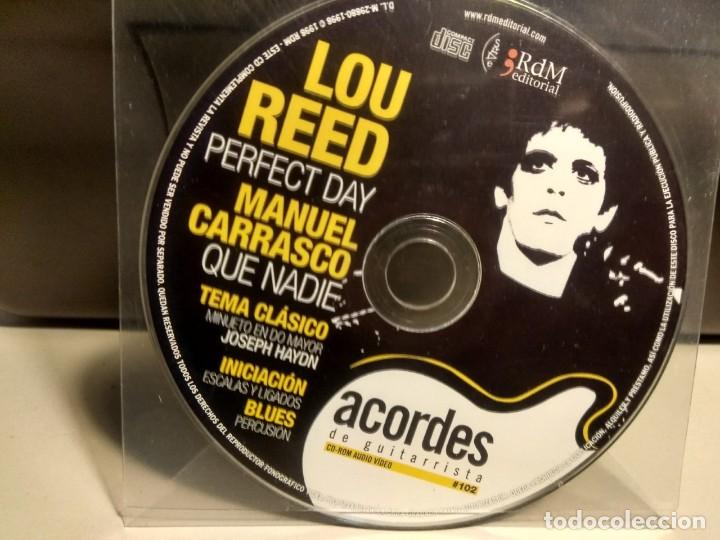 CDs de m&uacute;sica: CD ACORDES NUMERO 102 ( LOU REED ) - Foto 1