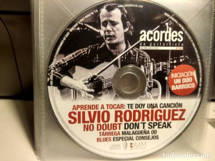 CDs de m&uacute;sica: CD ACORDES NUMERO 100 ( SILVIO RODRIGUEZ + NO DOUBT ) - Foto 1