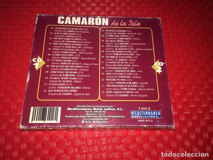 CDs de m&uacute;sica: CAMARON DE LA ISLA - 2 CDS - 24 TEMAS - NUEVOS SIN PRECINTAR - Foto 2