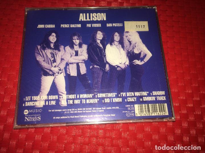 CDs de m&uacute;sica: ALLISON - ONE - A&Ntilde;O 1993 - PRECINTADO - A ESTRENAR - Foto 2