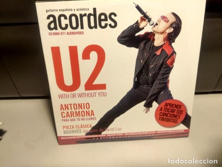 CDs de M&uacute;sica: CD ACORDES NUMERO 71 ( U2 BONO )