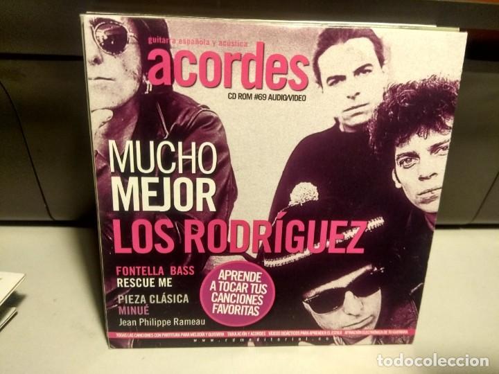 CDs de m&uacute;sica: CD ACORDES NUMERO 69 ( LOS RODRIGUEZ ) - Foto 1