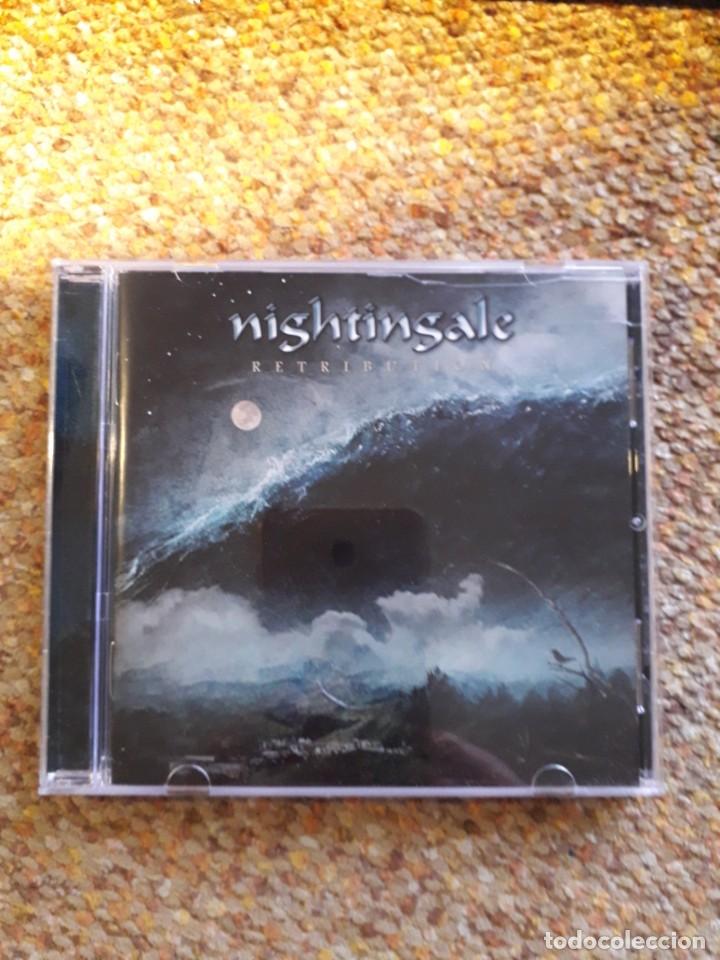CDs de m&uacute;sica: Nightingale , Retribution , CD 2014 Germany , estado impecable, hard Rock, progresivo - Foto 1