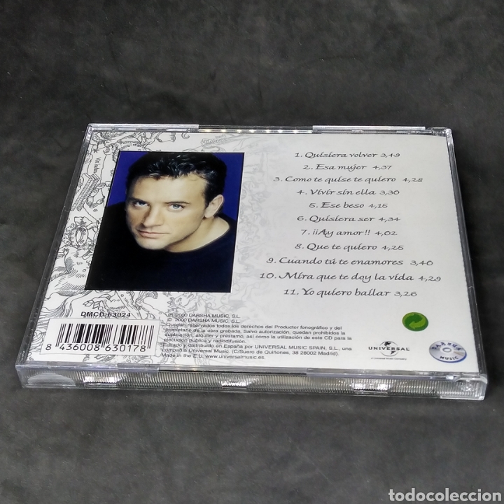 CDs de m&uacute;sica: DAVID CASTEDO - PARA TI ... - 2000 - CD - Foto 2