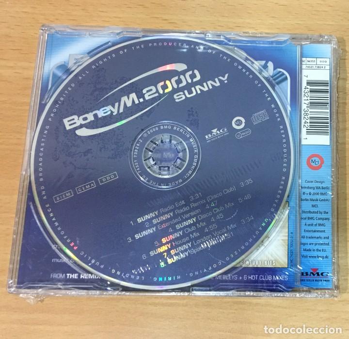 CDs de m&uacute;sica: CD BONEY M 2000 - 8 VERSIONES DE SUNNY. BMG, 2000. PRECINTADO - Foto 3