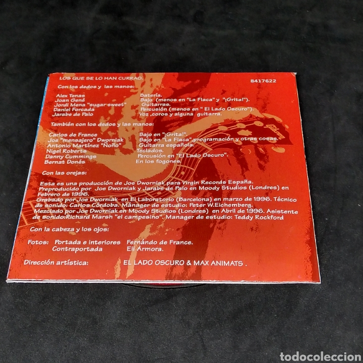 CDs de m&uacute;sica: JARABE DE PALO - LA FLACA - 1996 - CD - Foto 5