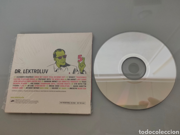 CDs de m&uacute;sica: CD DR. LEKTROLUV 5 PROMOCIONAL 2004 - Foto 4