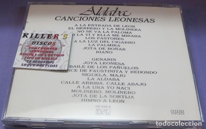 CDs de m&uacute;sica: Aldaba - Canciones Leonesas - CD - Foto 2