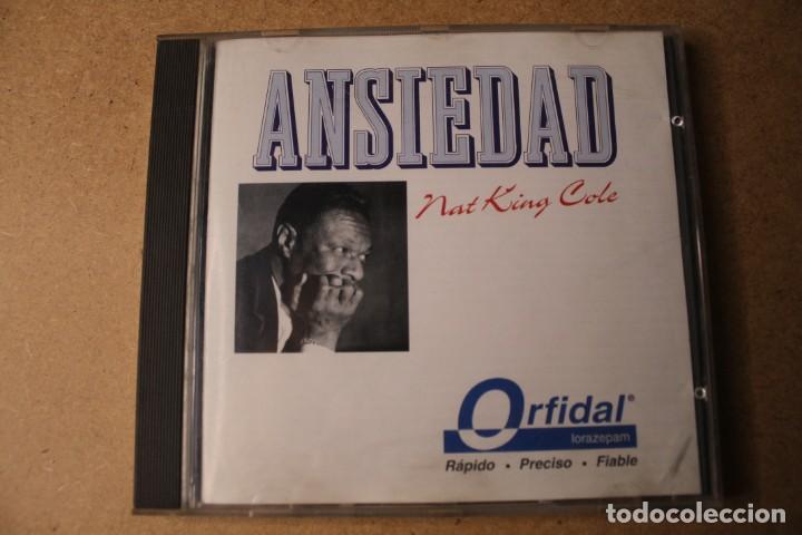 CDs de m&uacute;sica: CD ANSIEDAD NAT KING COLE CD OBSEQUIO DE LA MARCA ORFIDAL - Foto 1