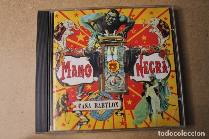 CDs de m&uacute;sica: CD MANO NEGRA CASA BABYLON - Foto 1