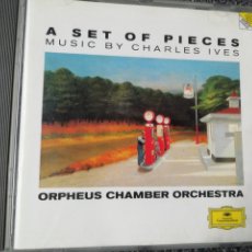 CDs de Música: CHARLES IVES. A SET OF PIECES. ORPHEUS CHAMBERS ORCHESTRA.. Lote 242813975