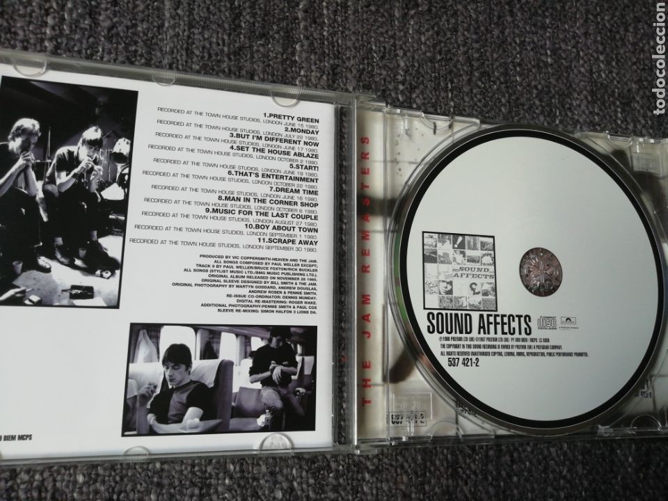 CDs de m&uacute;sica: Sound Affects. The Jam. - Foto 3