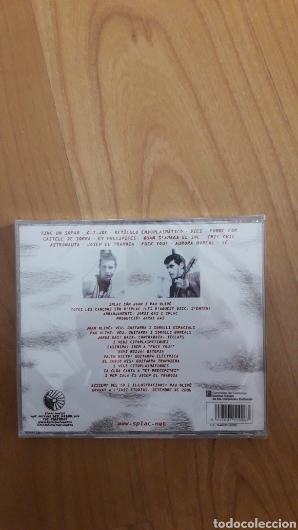 CDs de m&uacute;sica: SPLAC. A&Uacute;N RETRACTILADO - Foto 2