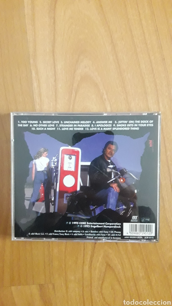 CDs de m&uacute;sica: ENGELBERT. LOVE UNCHAINED - Foto 2