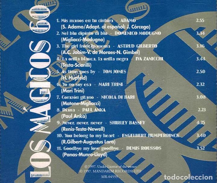 CDs de m&uacute;sica: Los M&aacute;gicos 60. Versi&oacute;n Original. CD - Foto 2