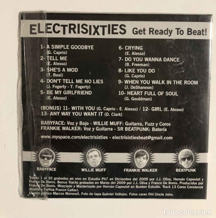 CDs de m&uacute;sica: CD The Electrisixties &lrm;&ndash; Get Ready to Beat! - Foto 2
