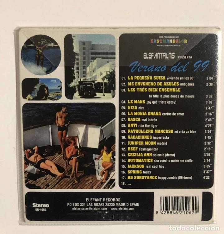 CDs de m&uacute;sica: CD Various &lrm;&ndash; Verano Del 99. Elefant records - Foto 2